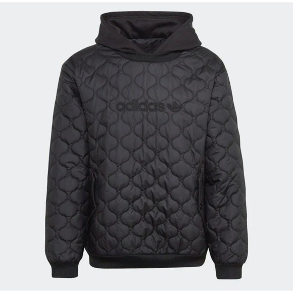 adidas Other - New ADIDAS MEN's ONION QUILT HOODIE COLOR BLACK - SIZE L